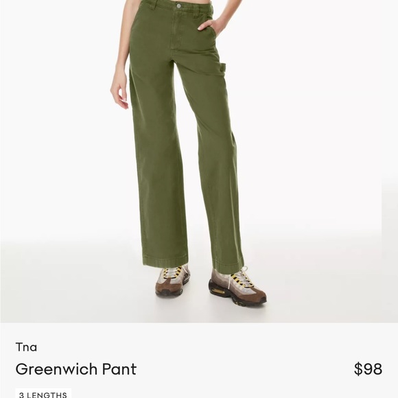 Aritzia greenwich pants - Picture 2 of 3